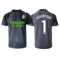 Fotbalové Dres Real Madrid Thibaut Courtois #1 Brankářské Alternativní 2025-26 Krátký Rukáv